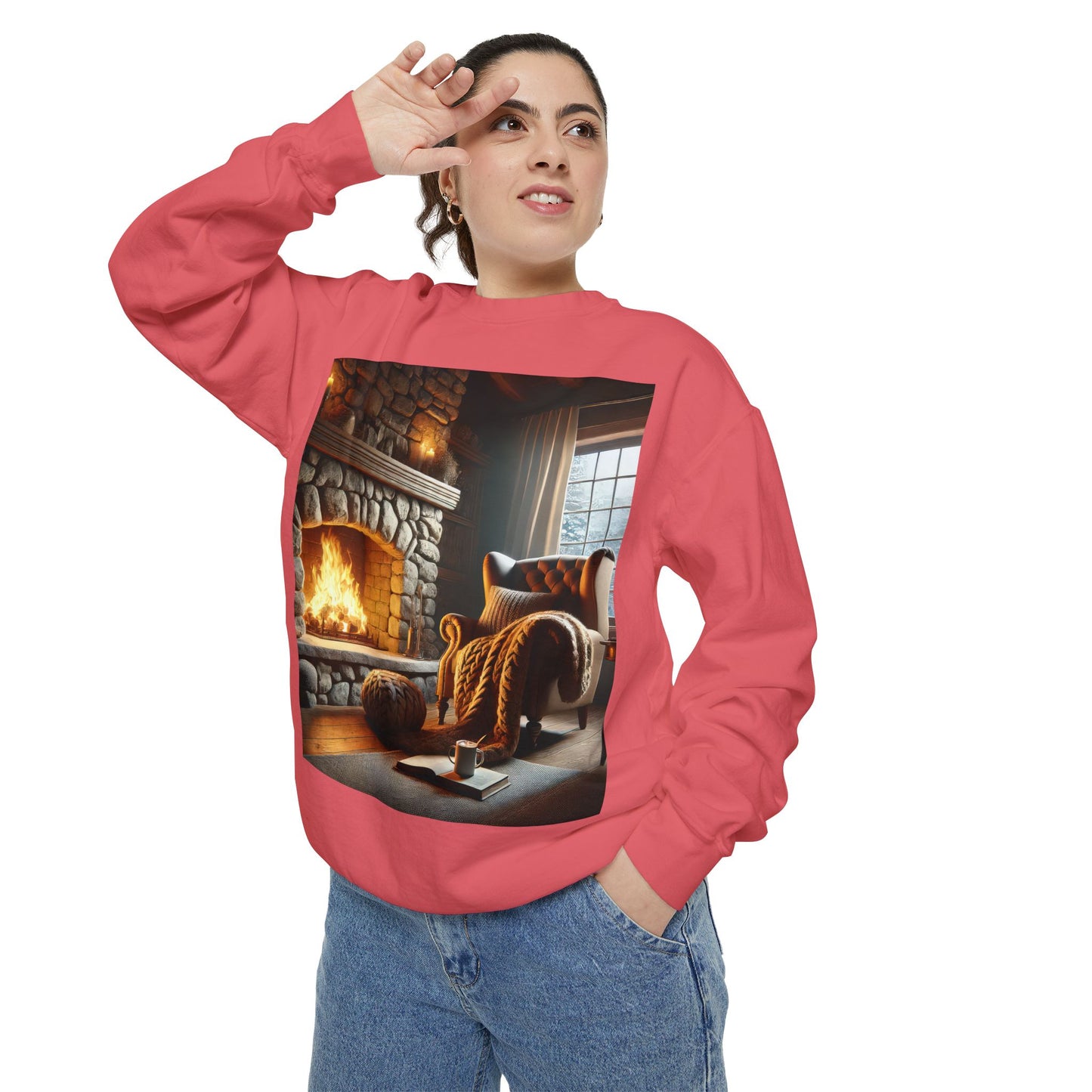 Unisex Garment-Dyed Sweatshirt