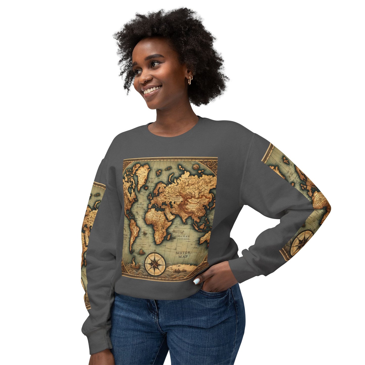 Unisex Lightweight Crewneck Sweatshirt