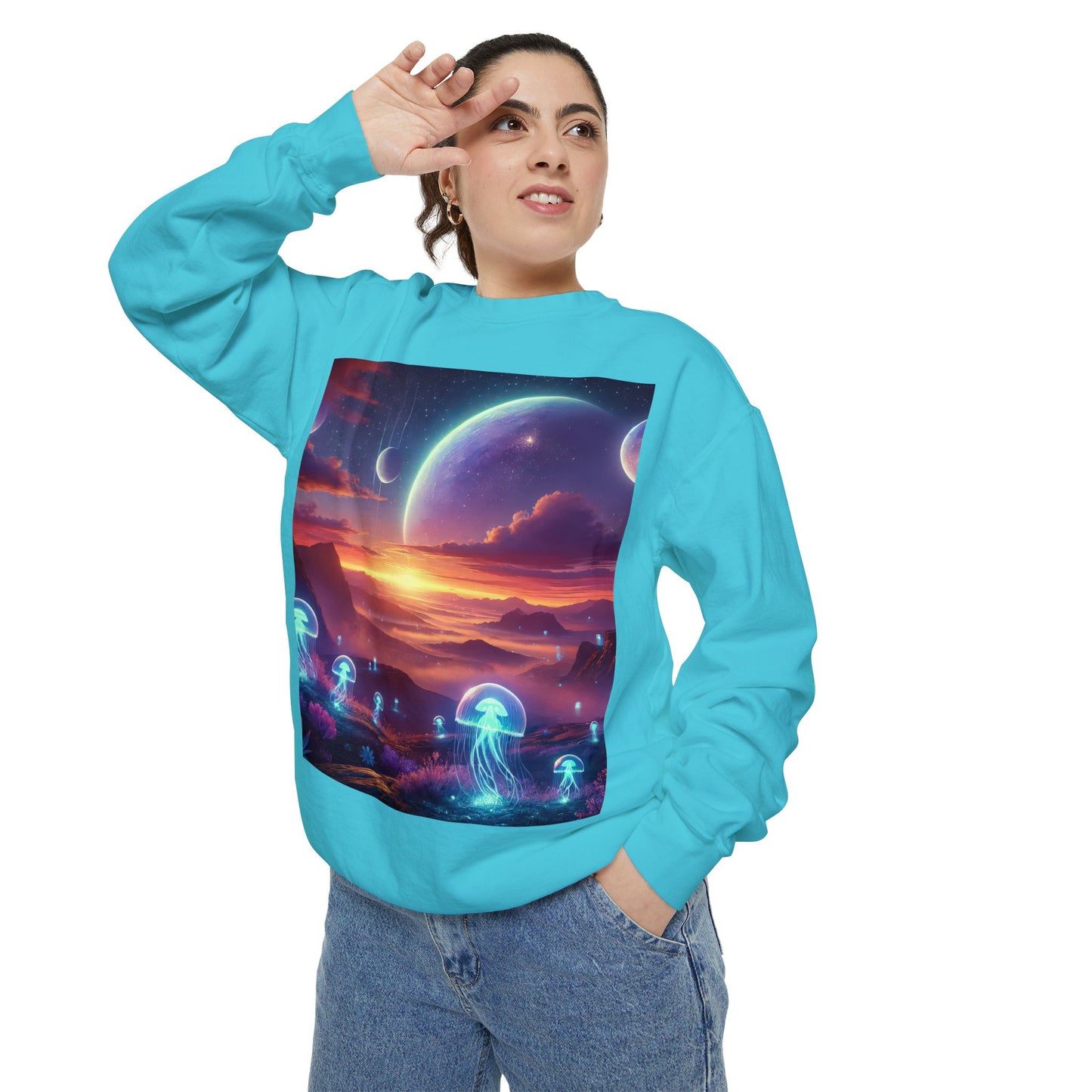 Unisex Garment-Dyed Sweatshirt