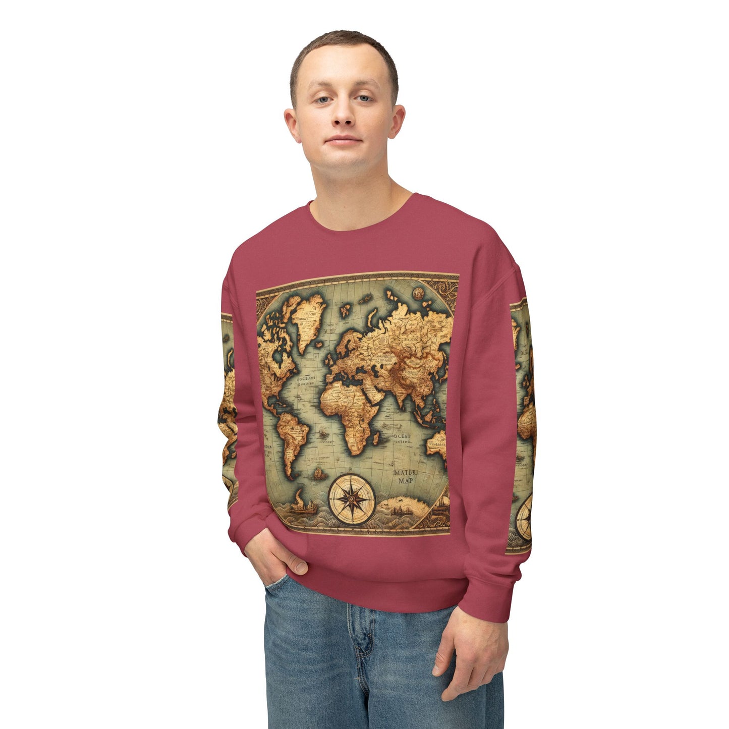 Unisex Lightweight Crewneck Sweatshirt