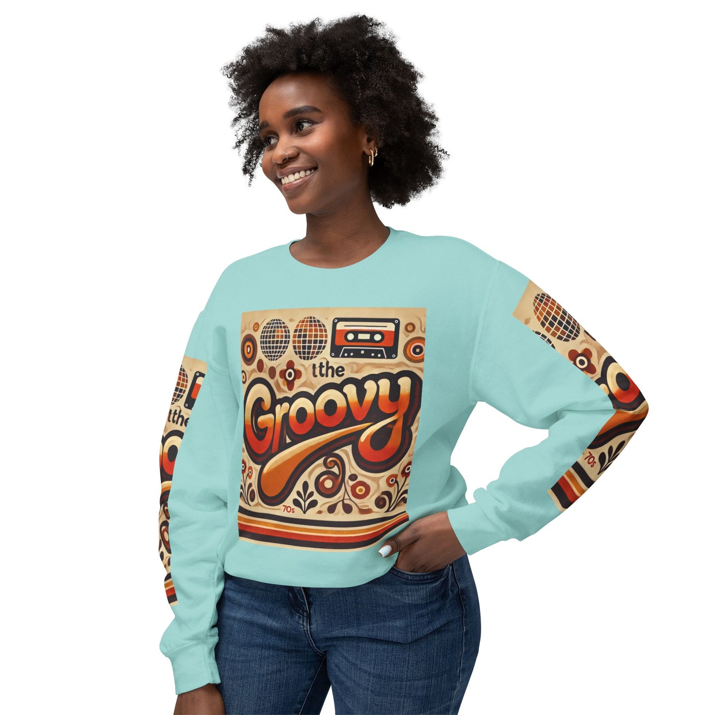 Unisex Lightweight Crewneck Sweatshirt