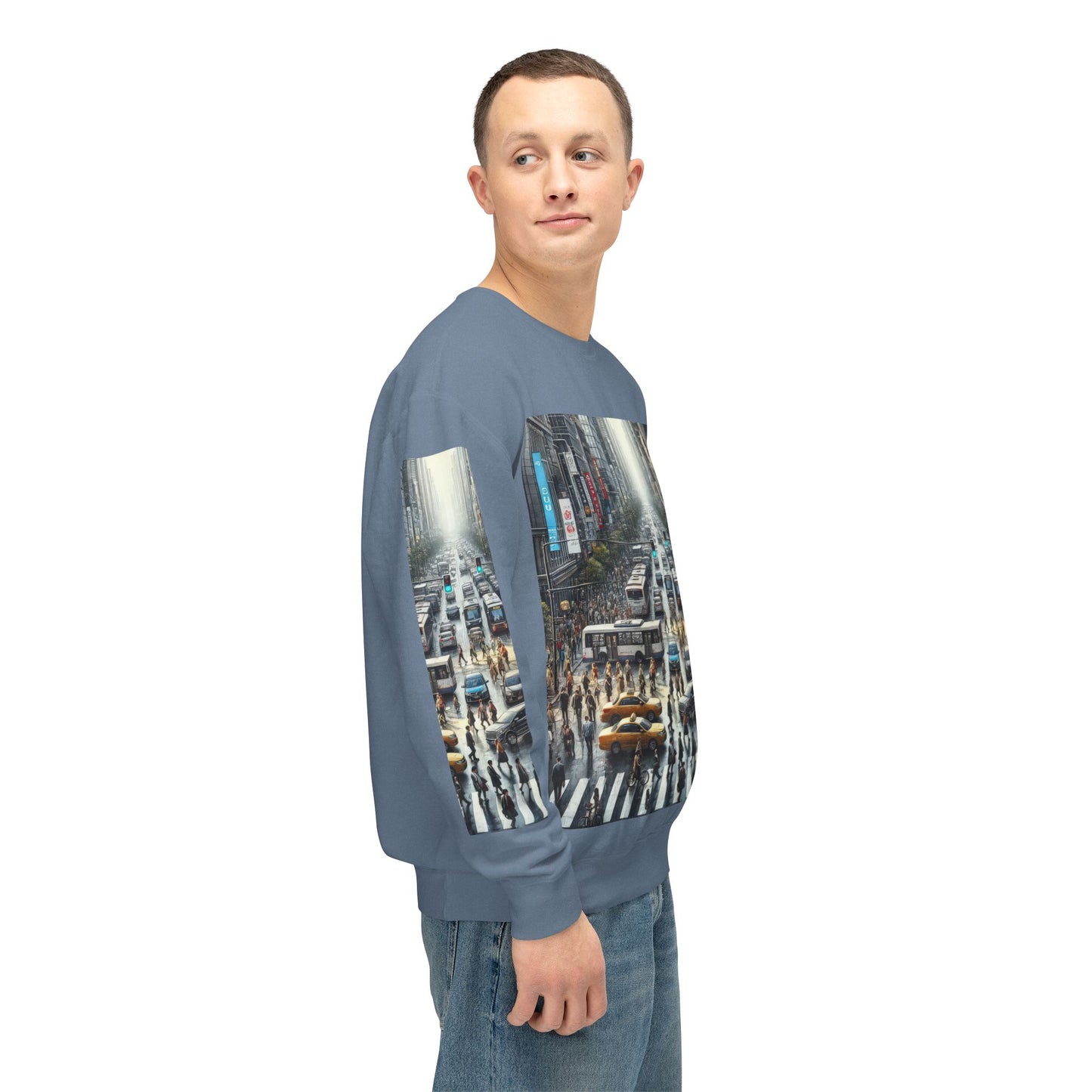 Unisex Lightweight Crewneck Sweatshirt