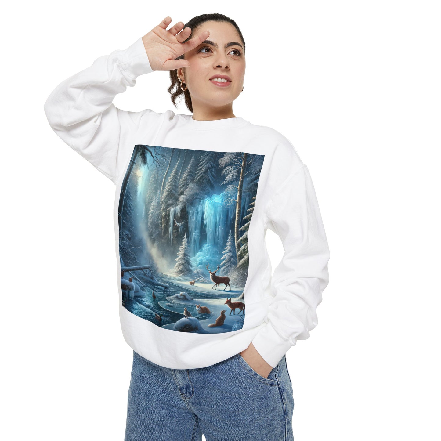 Unisex Garment-Dyed Sweatshirt