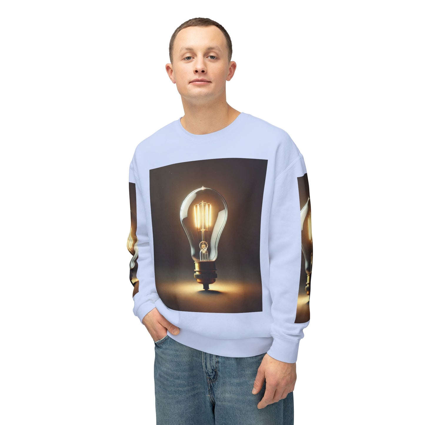 Unisex Lightweight Crewneck Sweatshirt