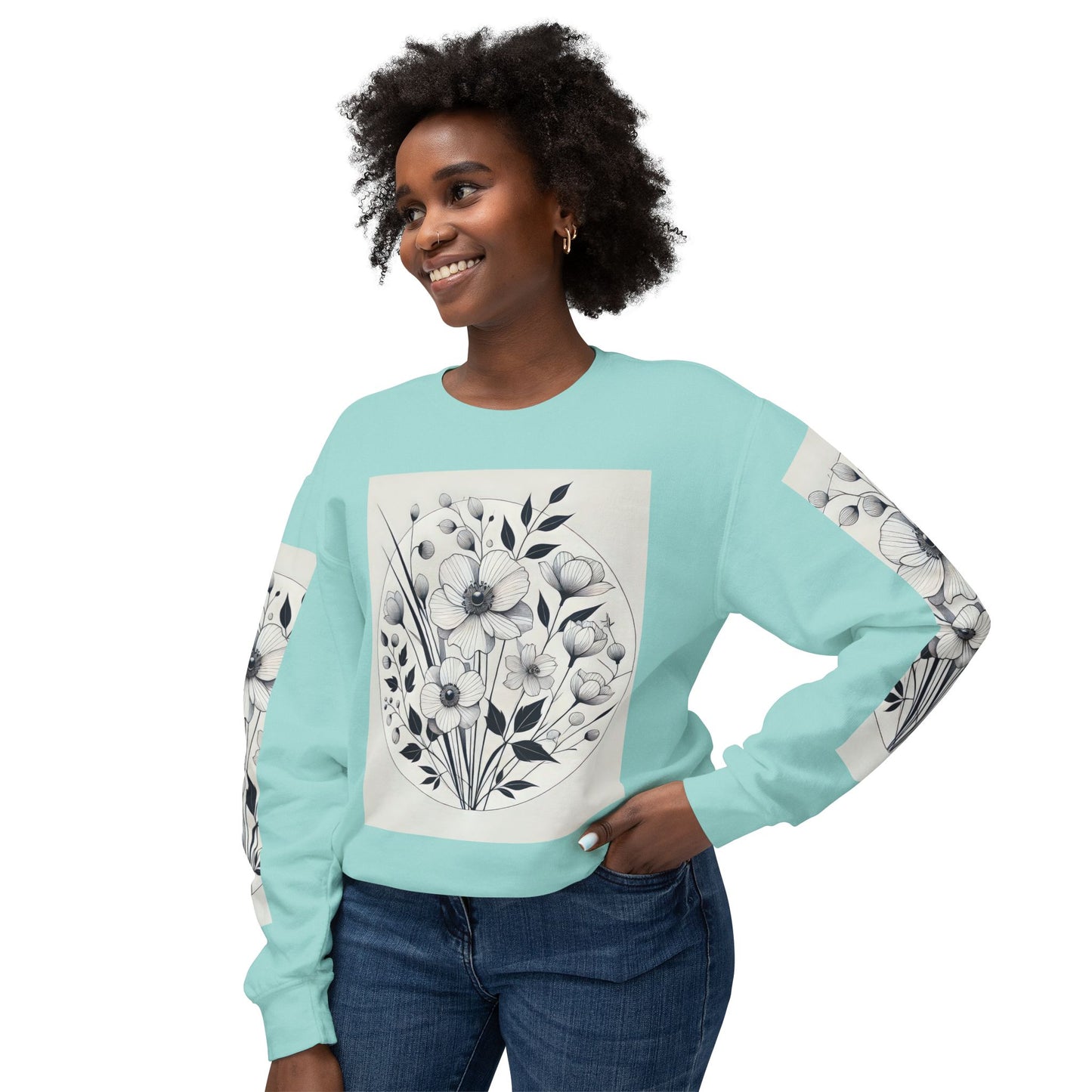 Unisex Lightweight Crewneck Sweatshirt