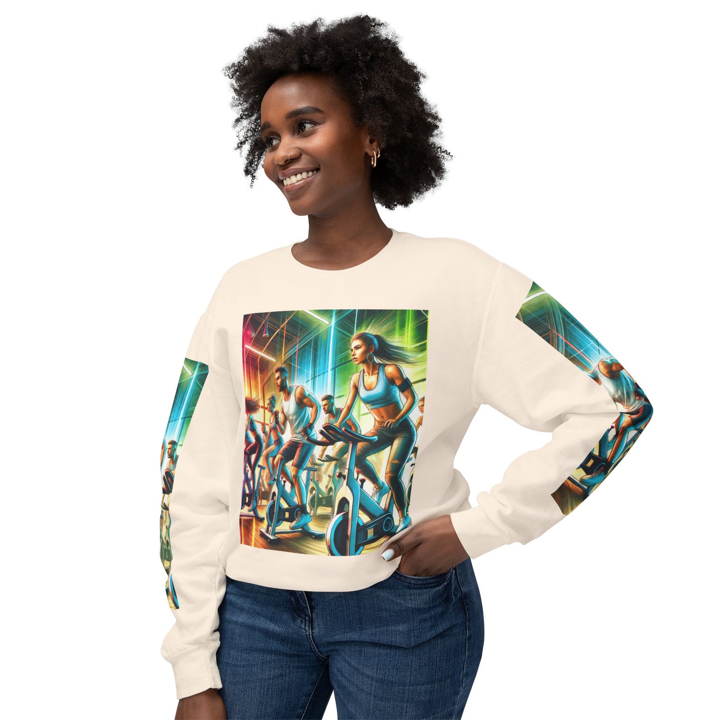 Unisex Lightweight Crewneck Sweatshirt