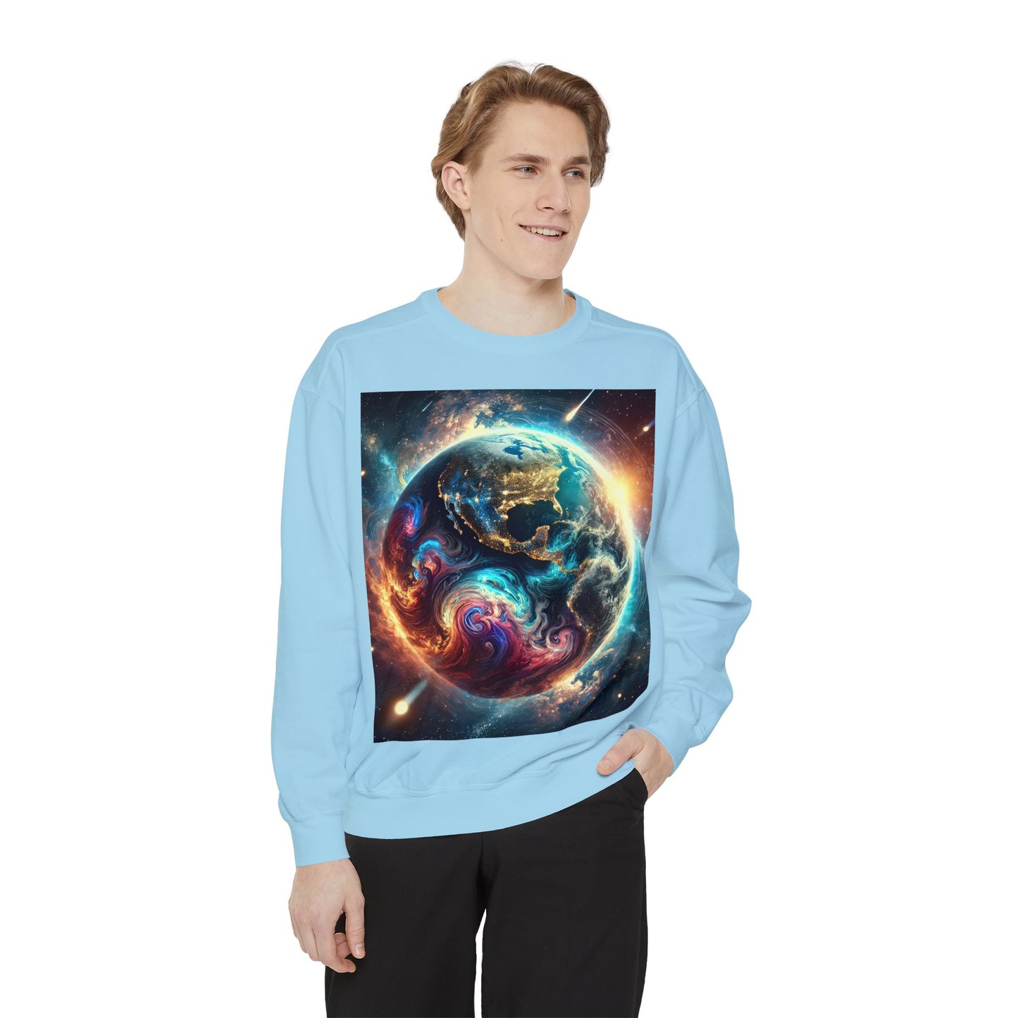 Unisex Garment-Dyed Sweatshirt