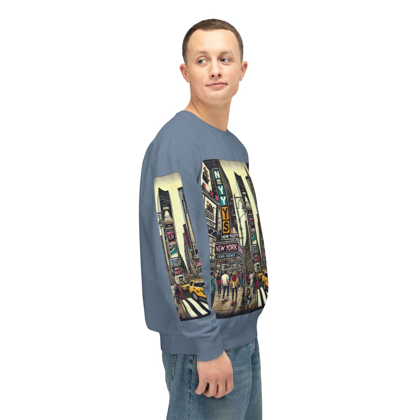 Unisex Lightweight Crewneck Sweatshirt