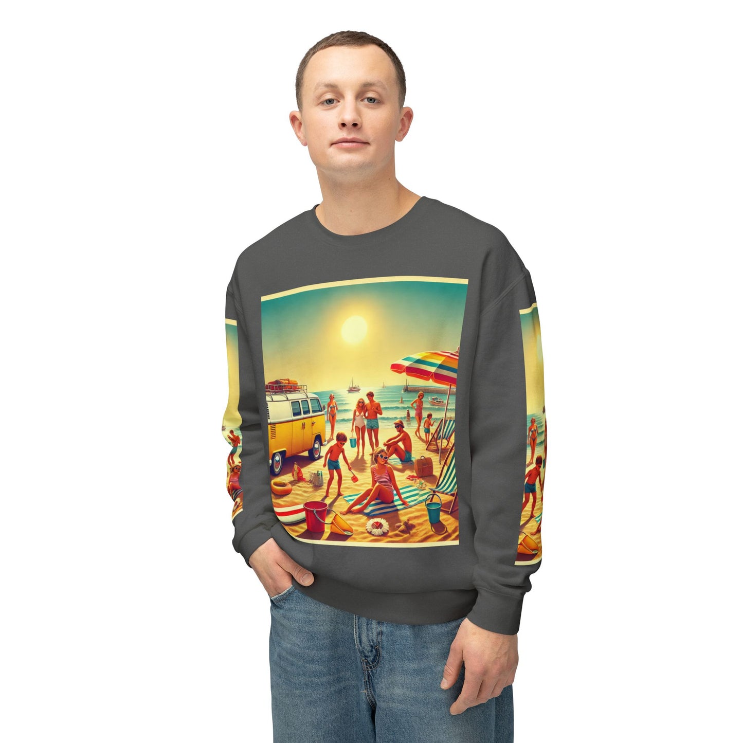 Unisex Lightweight Crewneck Sweatshirt