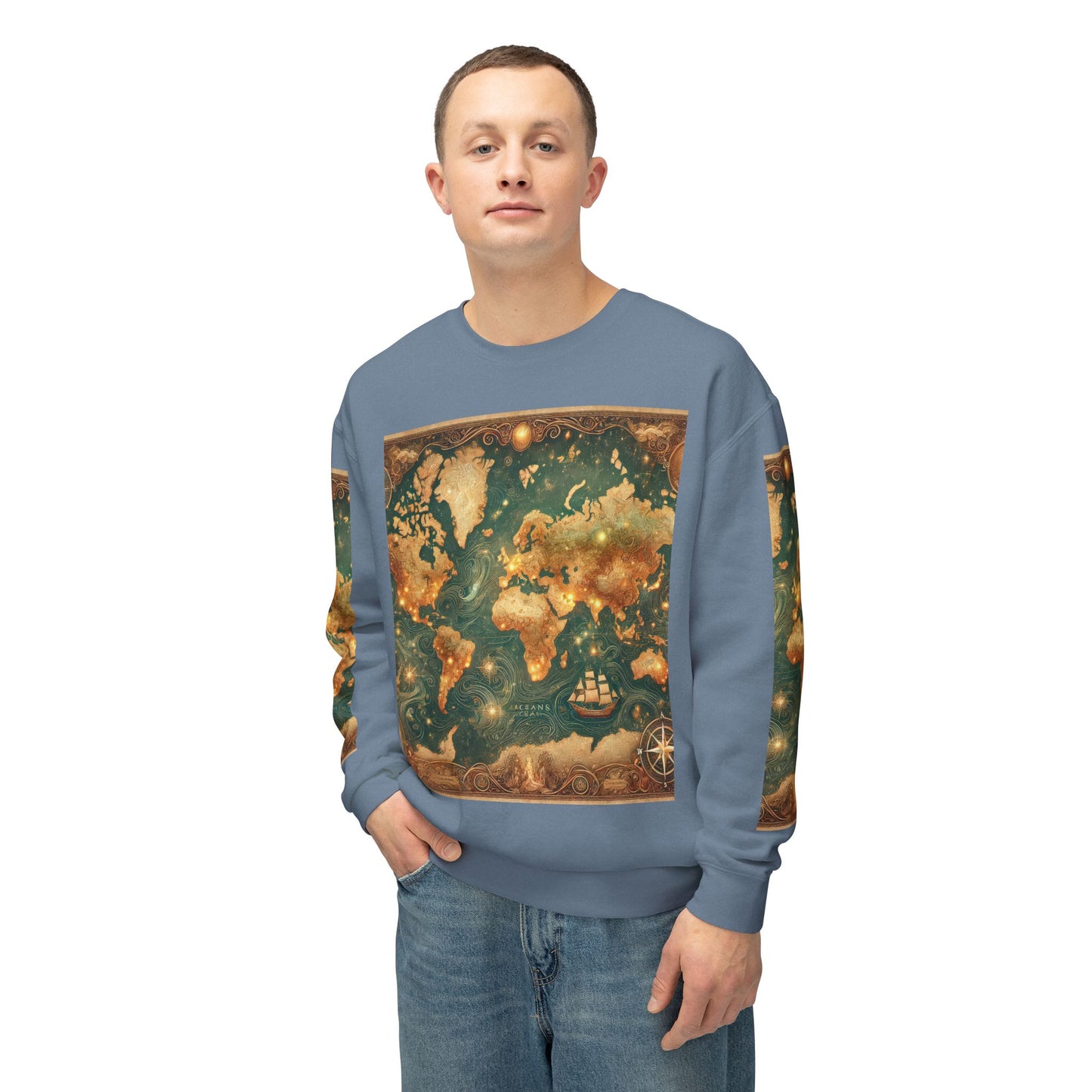 Unisex Lightweight Crewneck Sweatshirt