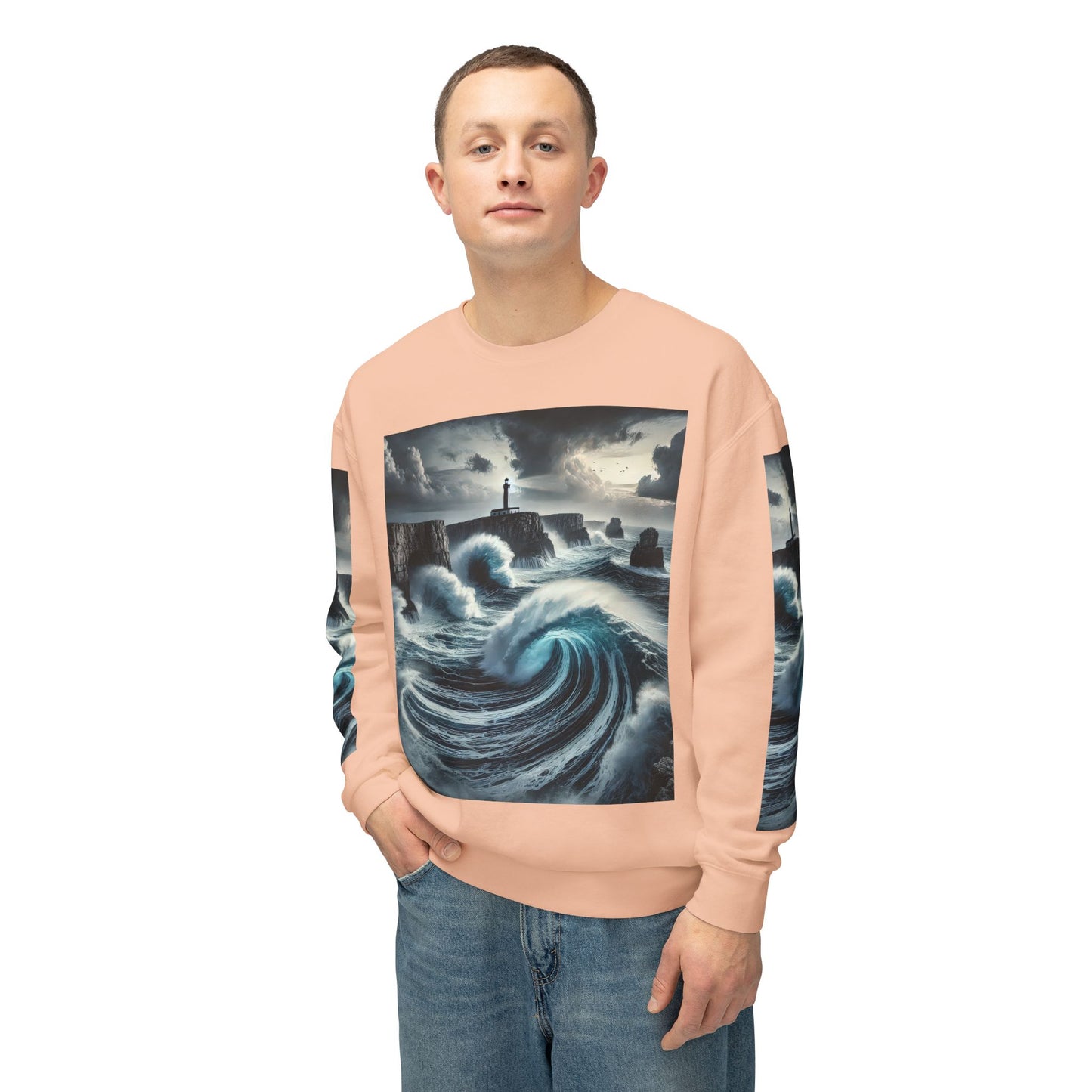 Unisex Lightweight Crewneck Sweatshirt