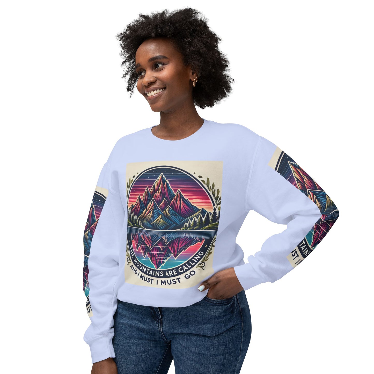 Unisex Lightweight Crewneck Sweatshirt