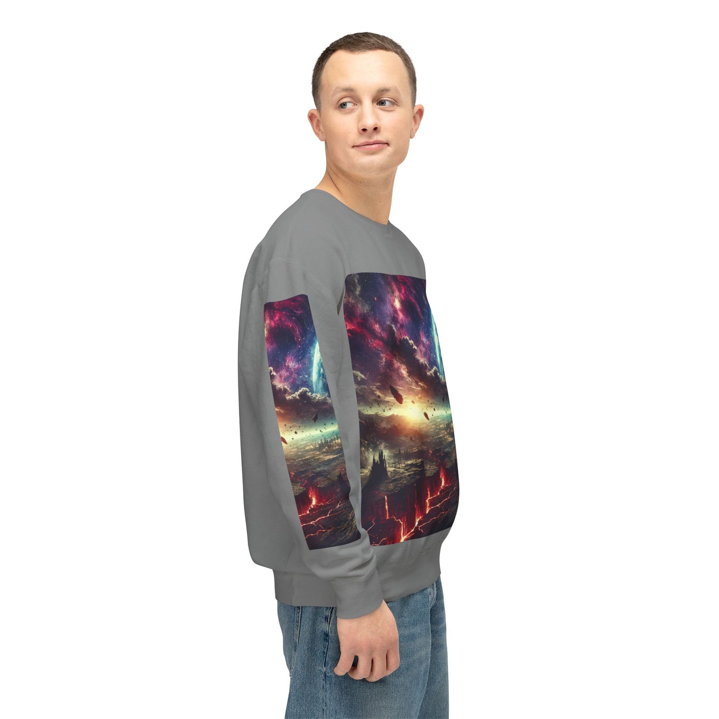 Unisex Lightweight Crewneck Sweatshirt