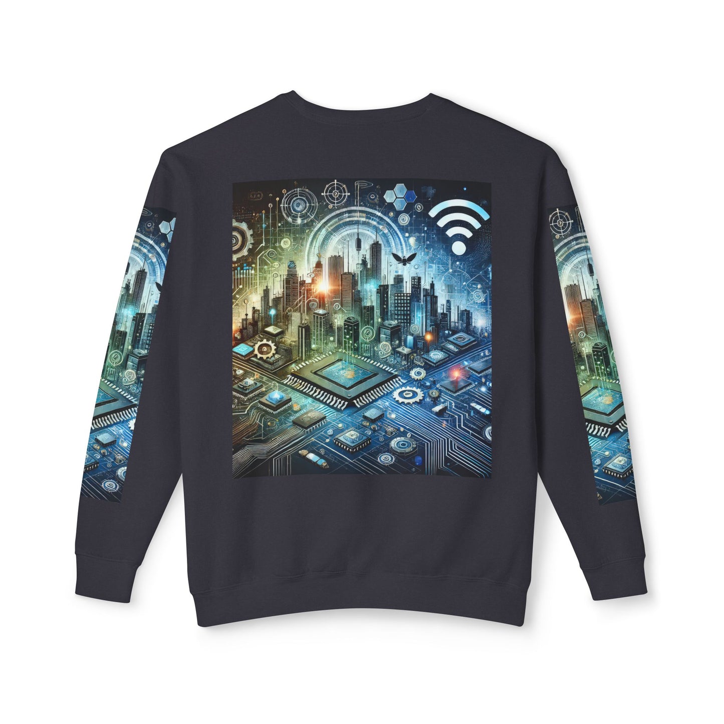 Unisex Lightweight Crewneck Sweatshirt