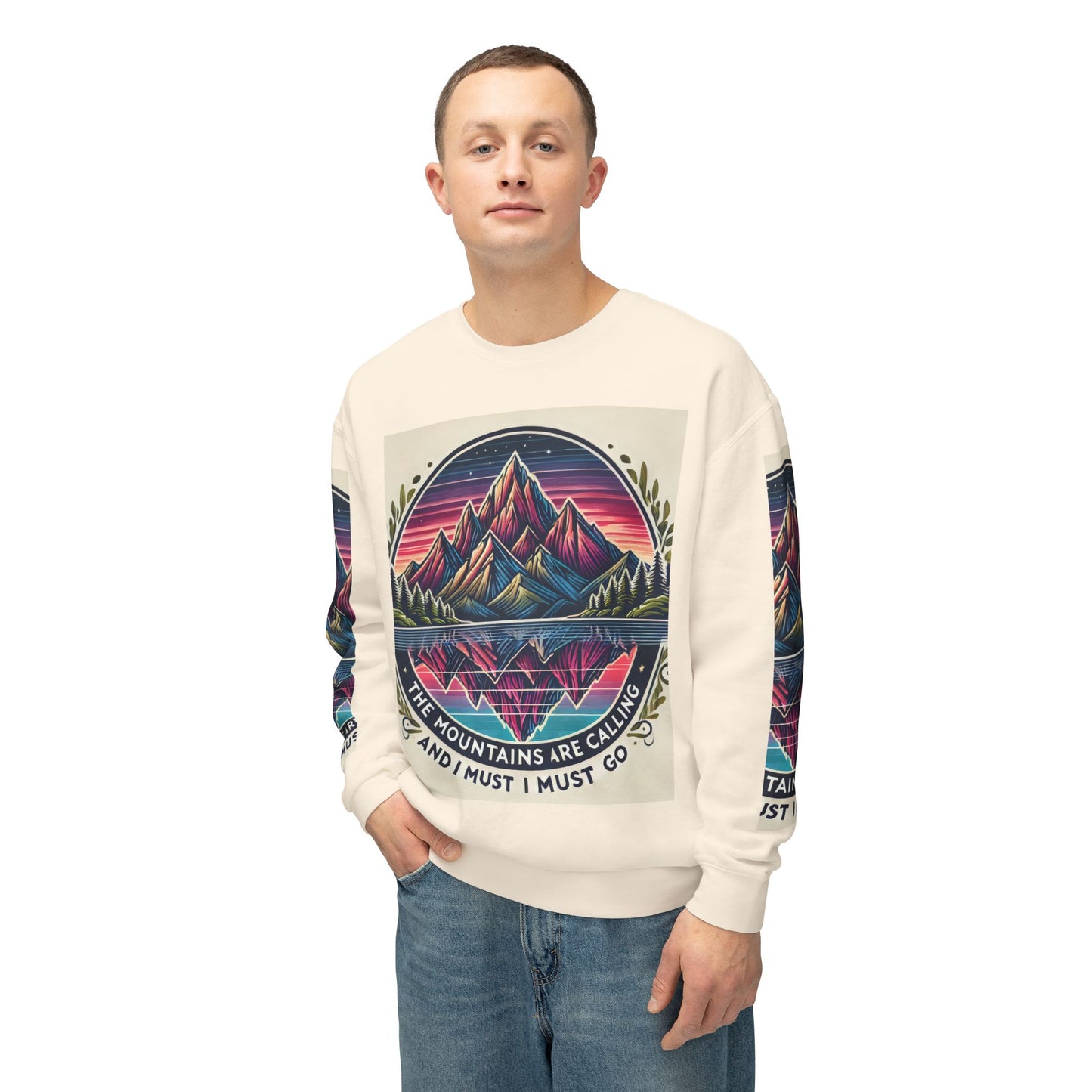 Unisex Lightweight Crewneck Sweatshirt