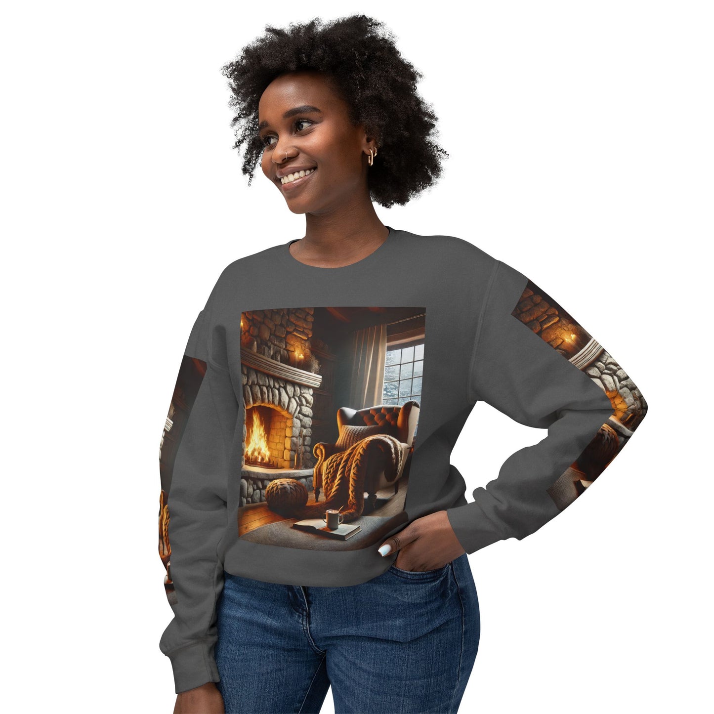 Unisex Lightweight Crewneck Sweatshirt