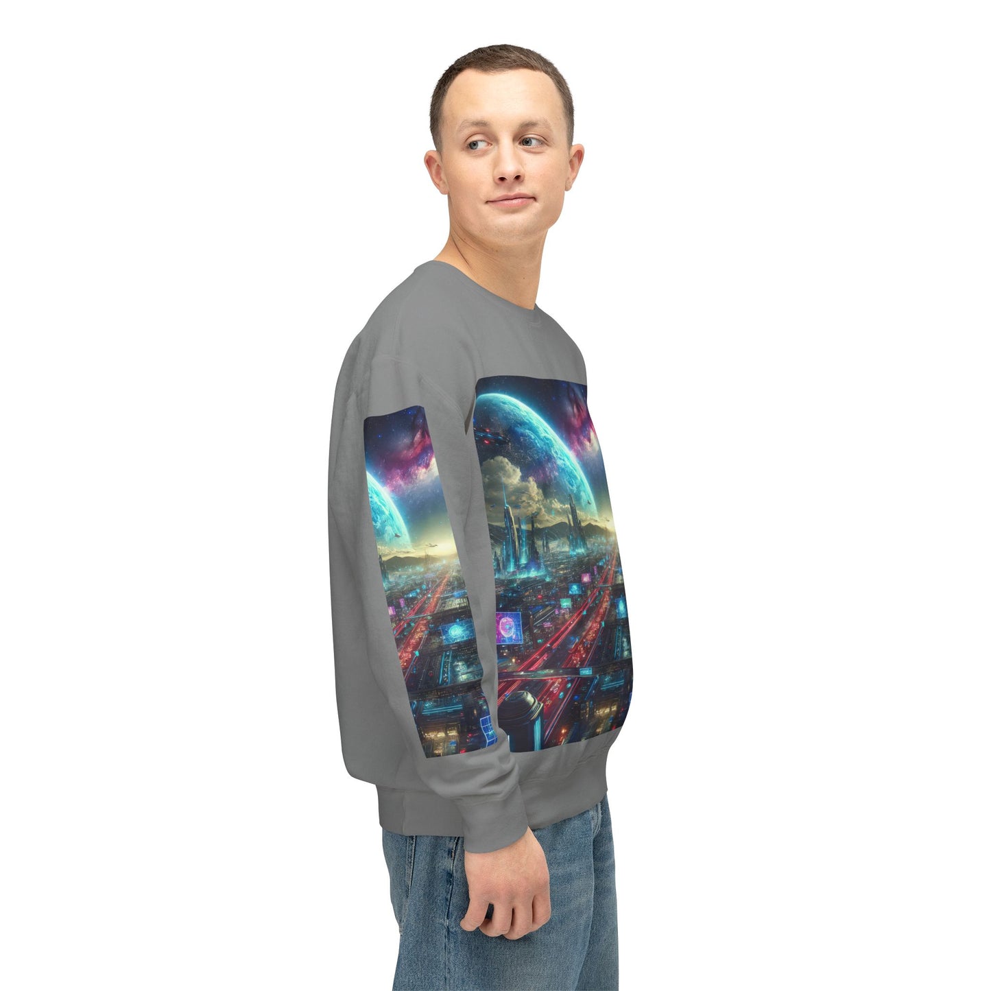 Unisex Lightweight Crewneck Sweatshirt