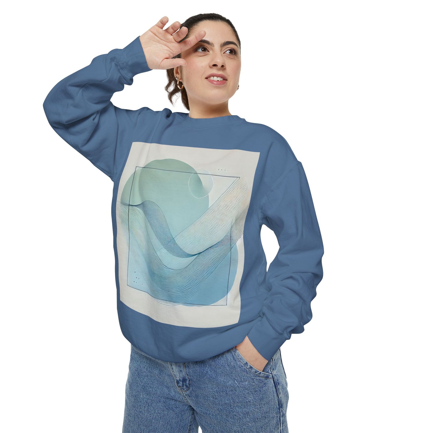 Unisex Garment-Dyed Sweatshirt