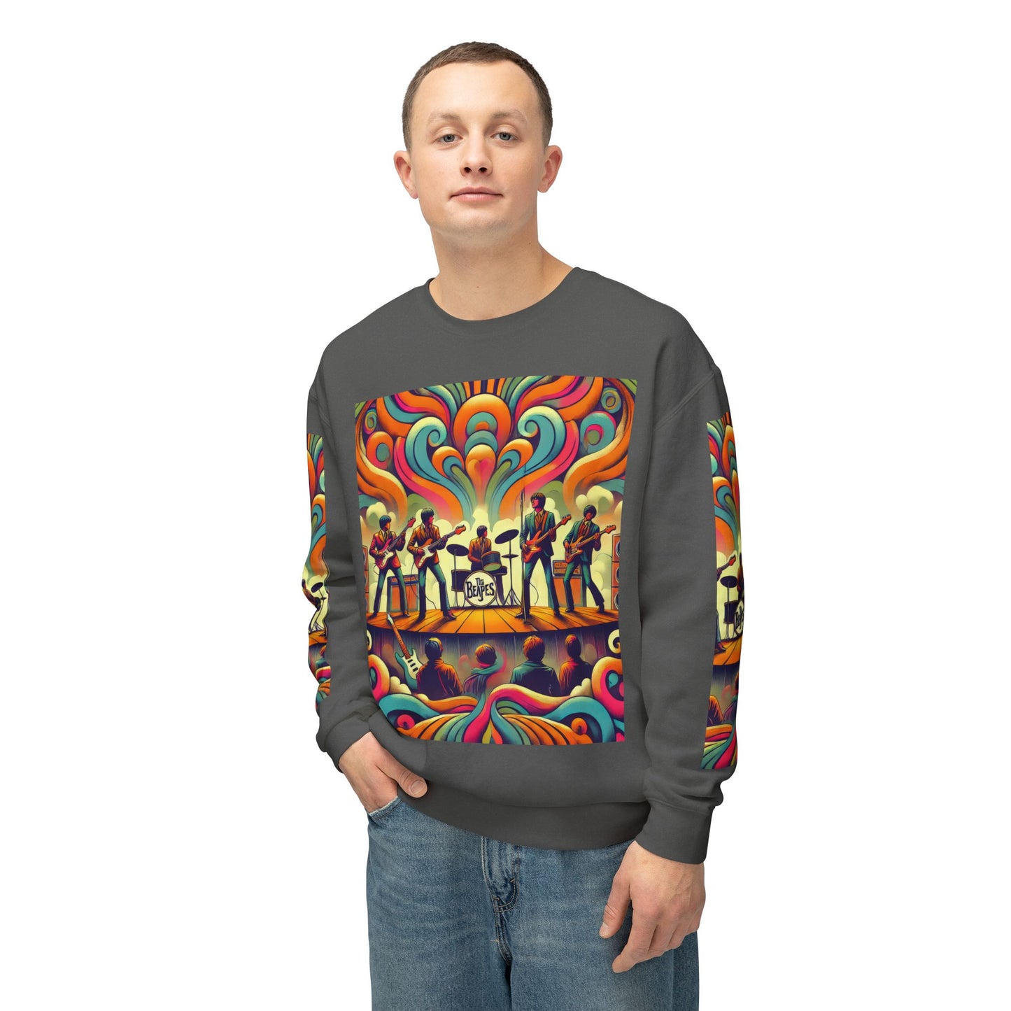 Unisex Lightweight Crewneck Sweatshirt