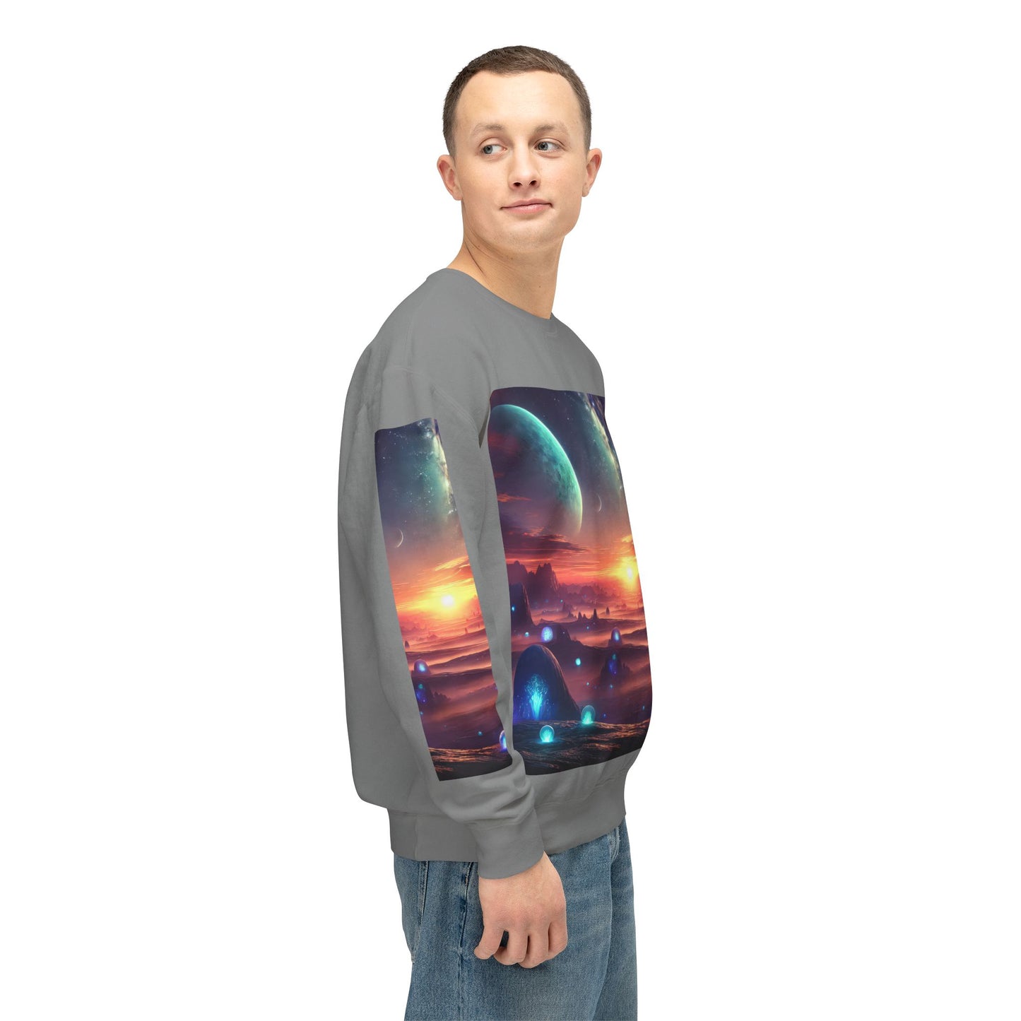 Unisex Lightweight Crewneck Sweatshirt