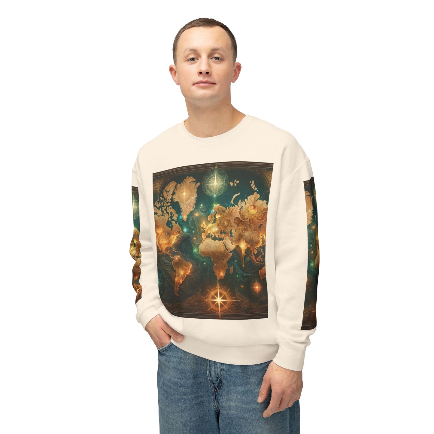 Unisex Lightweight Crewneck Sweatshirt