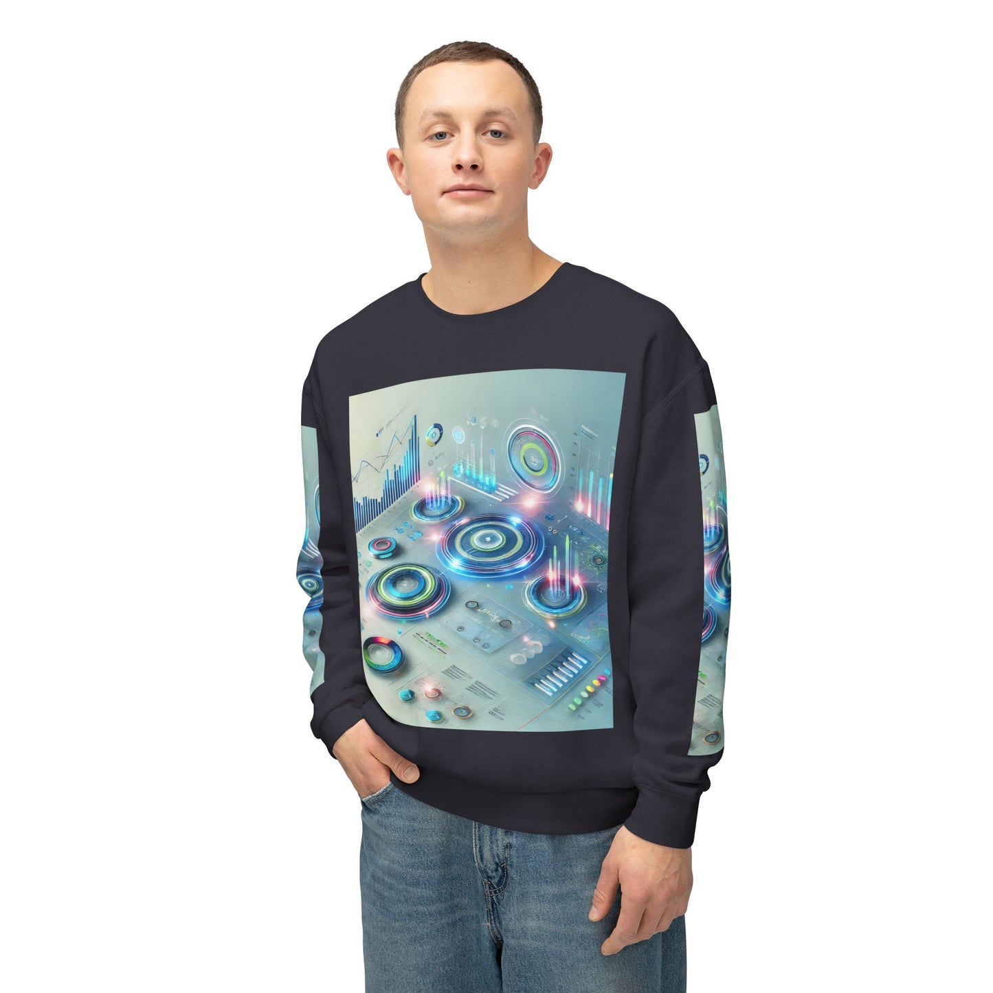 Unisex Lightweight Crewneck Sweatshirt