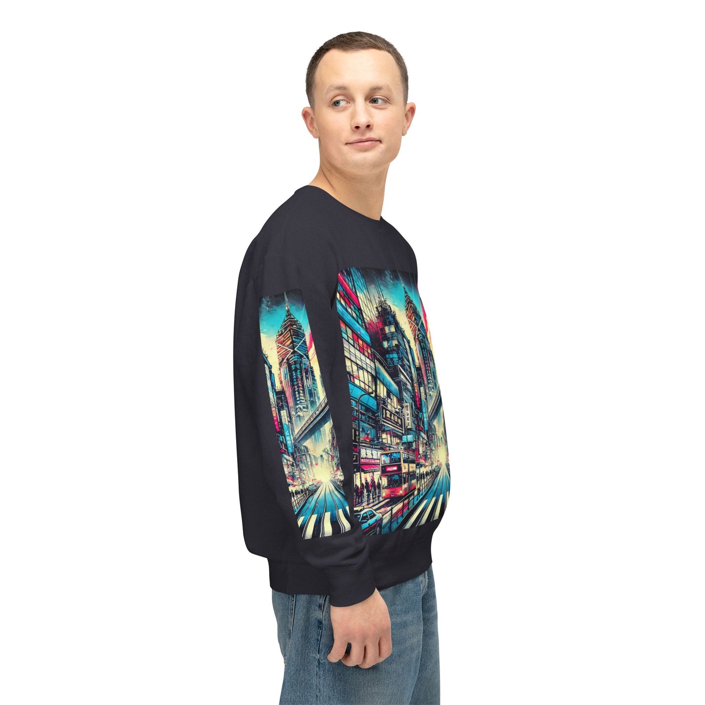 Unisex Lightweight Crewneck Sweatshirt