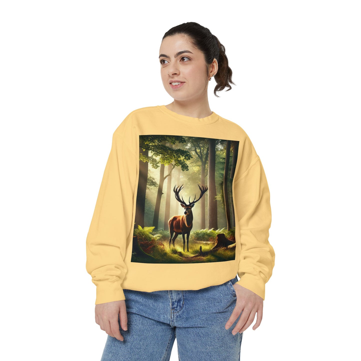 Unisex Garment-Dyed Sweatshirt