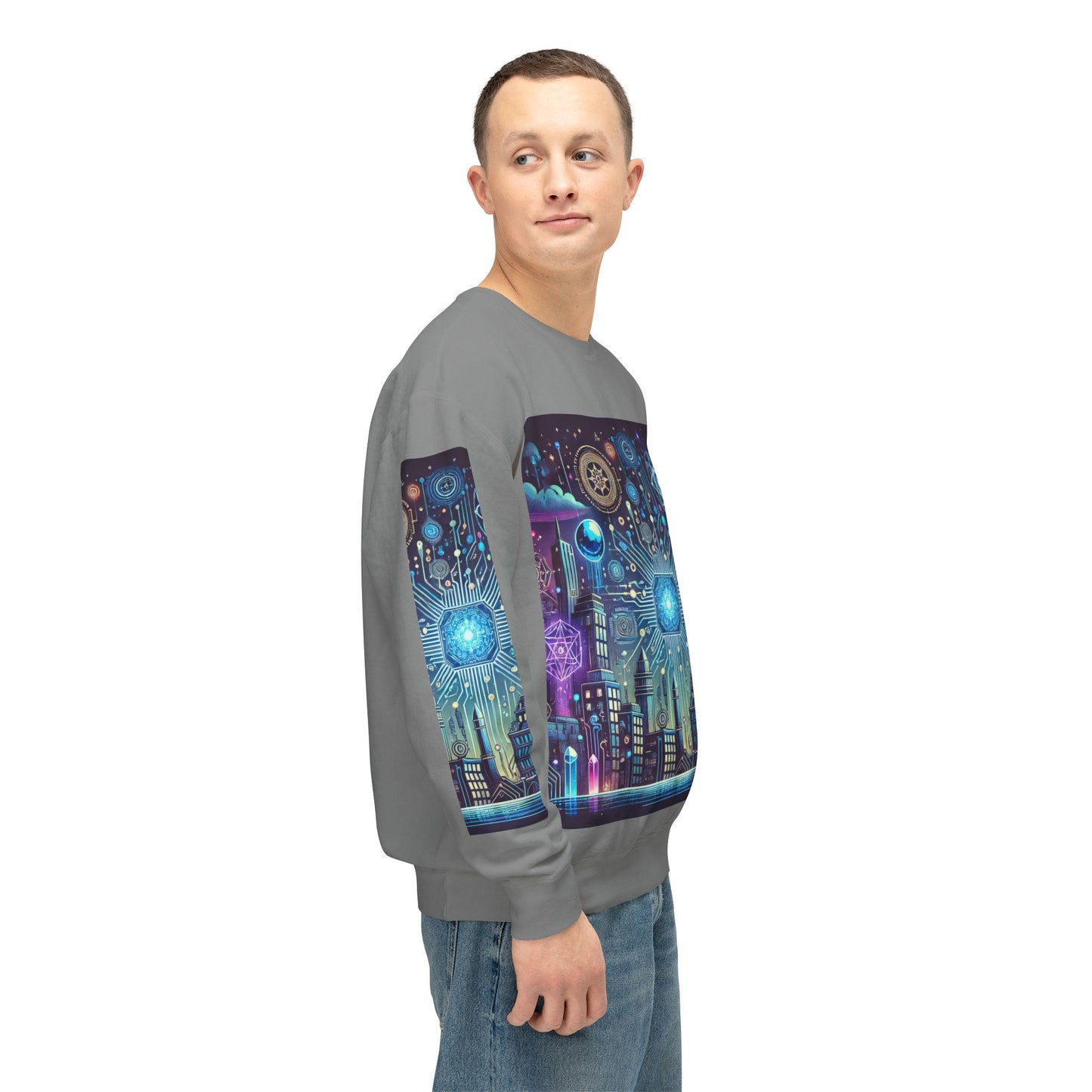 Unisex Lightweight Crewneck Sweatshirt