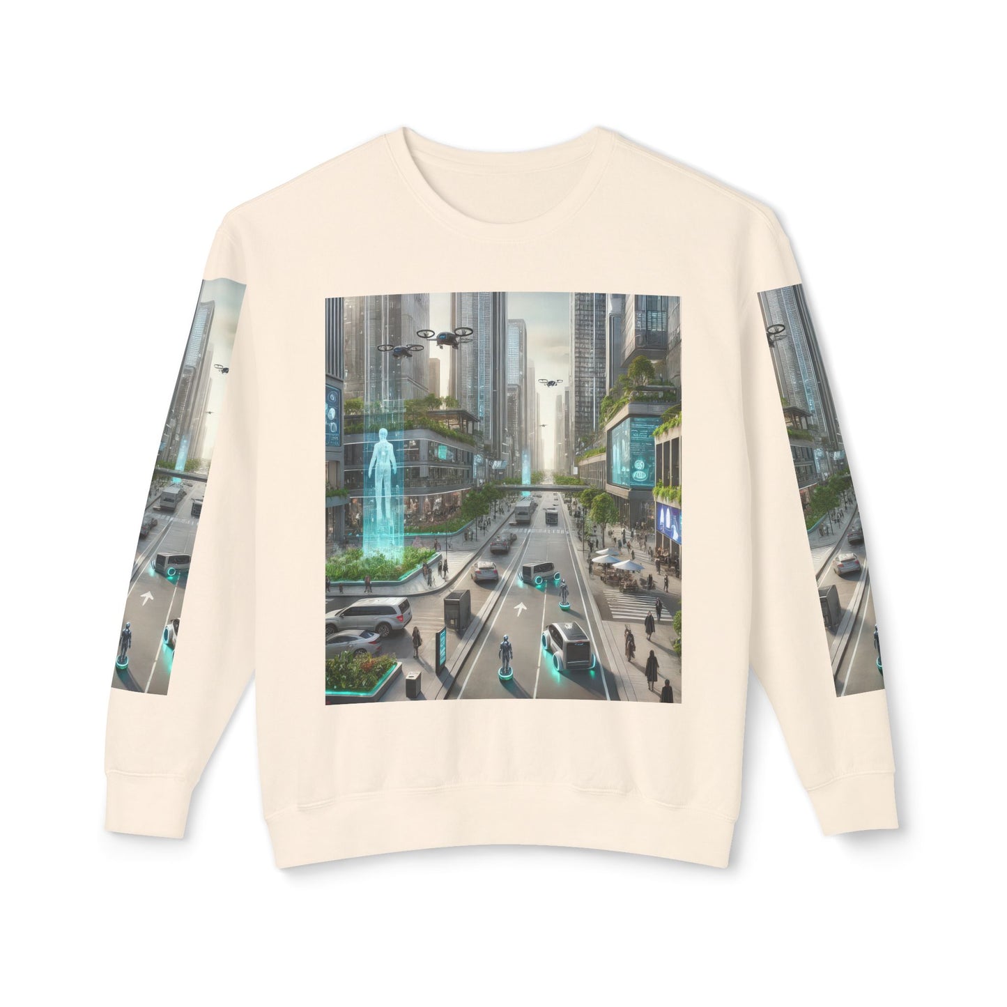 Unisex Lightweight Crewneck Sweatshirt