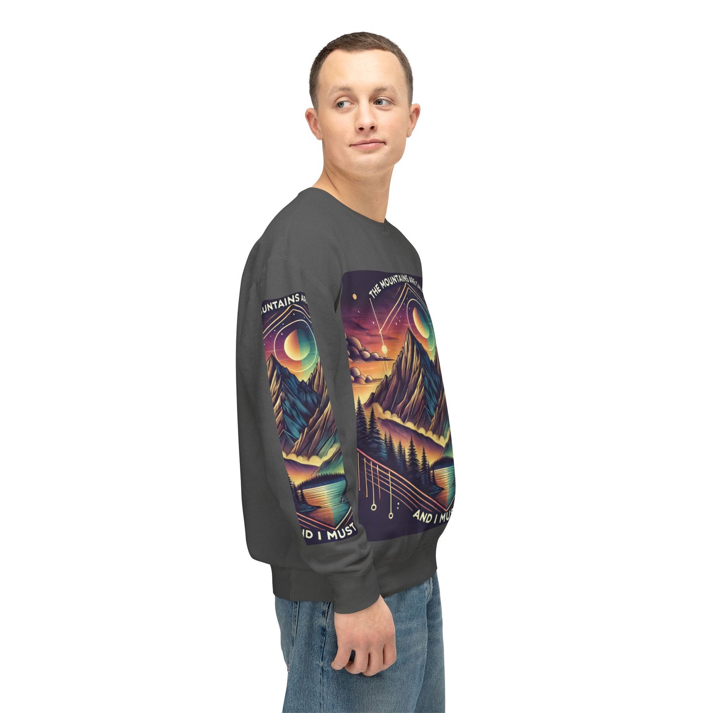 Unisex Lightweight Crewneck Sweatshirt