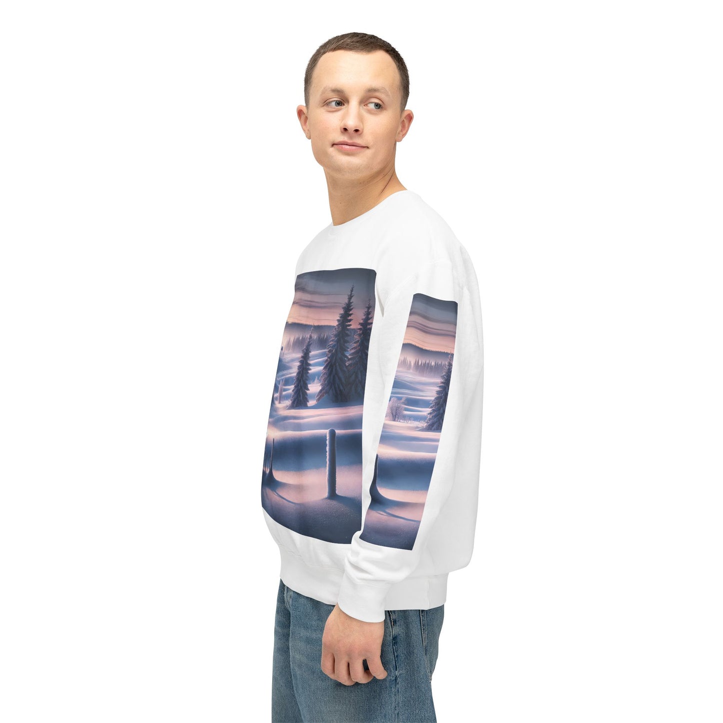 Unisex Lightweight Crewneck Sweatshirt