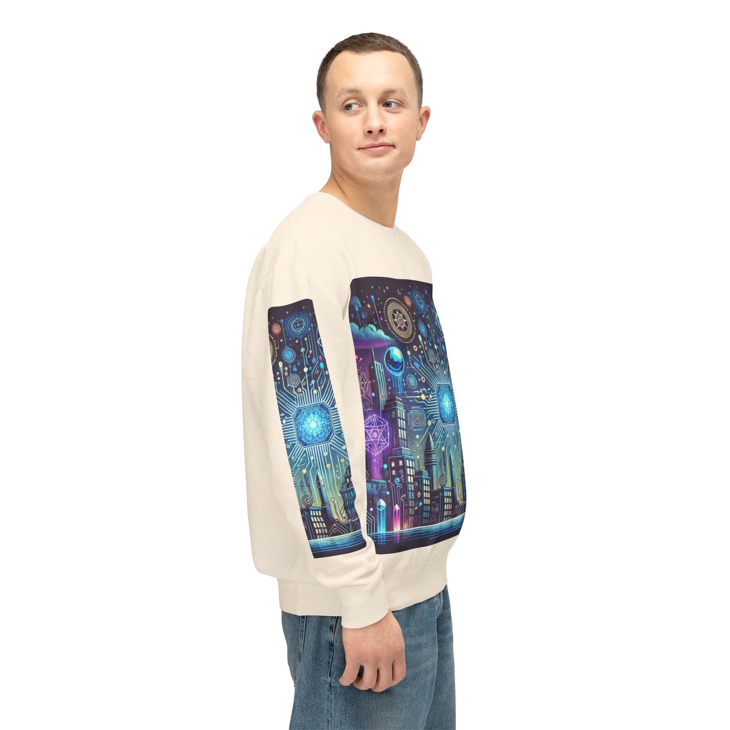 Unisex Lightweight Crewneck Sweatshirt