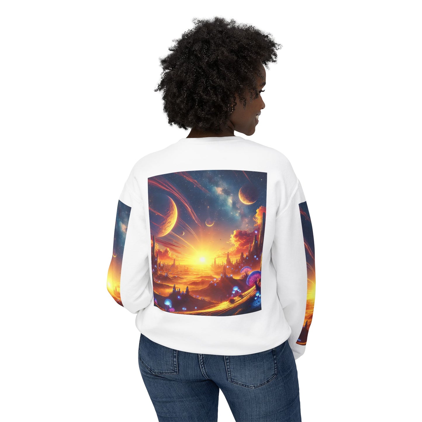 Unisex Lightweight Crewneck Sweatshirt