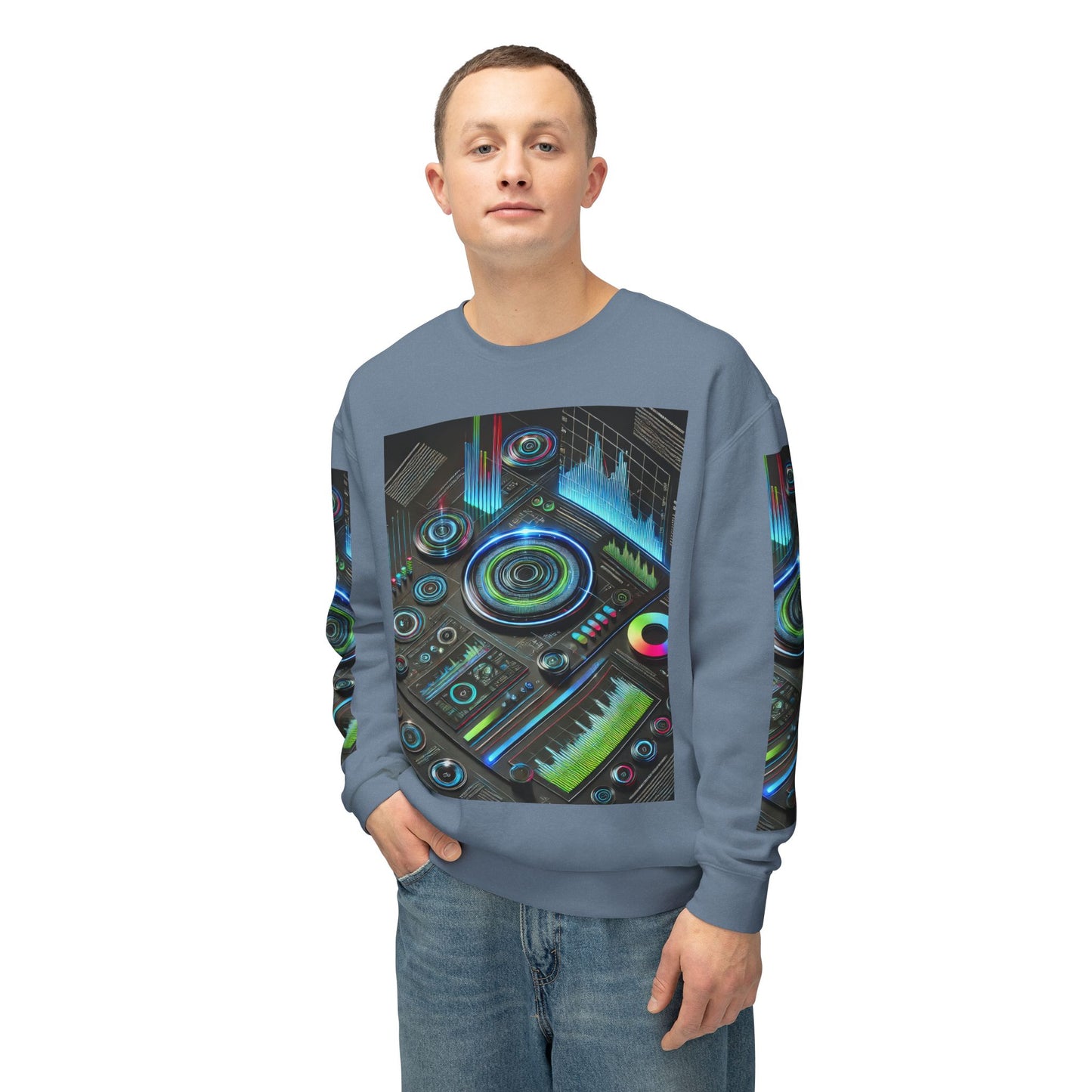 Unisex Lightweight Crewneck Sweatshirt