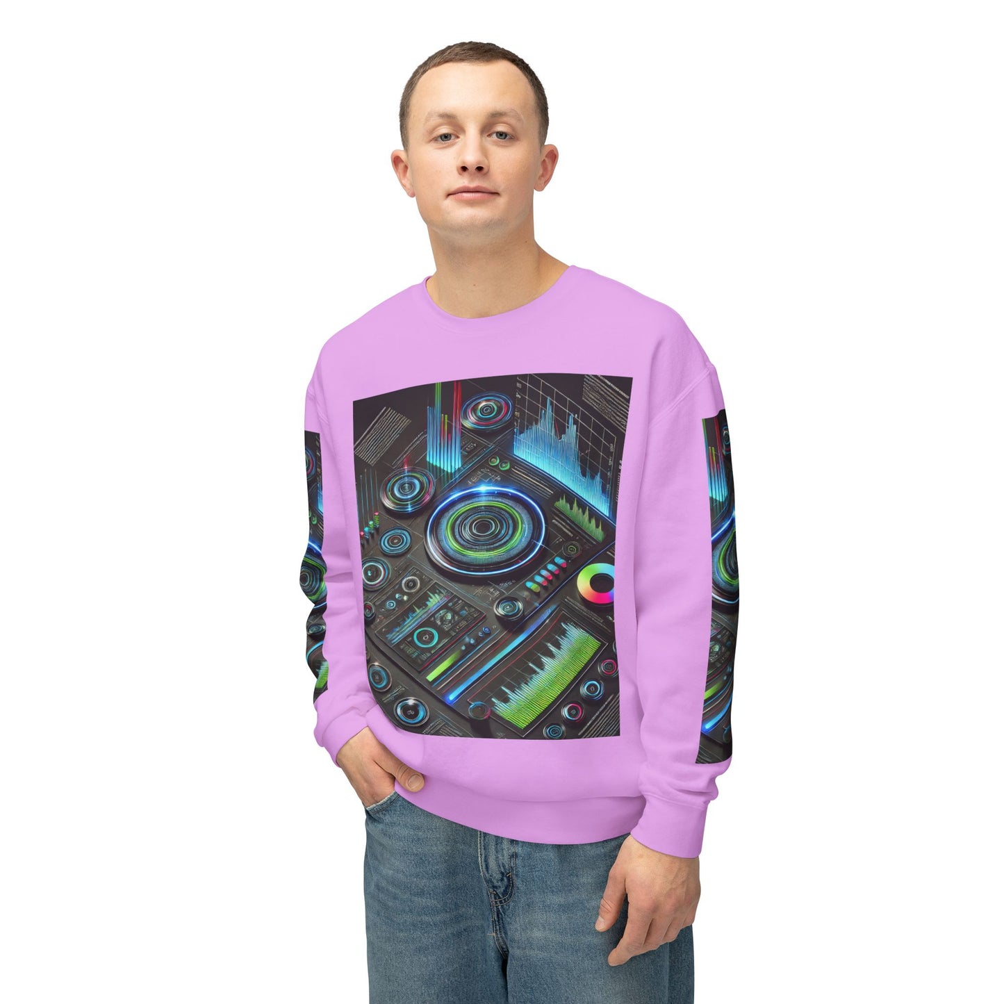 Unisex Lightweight Crewneck Sweatshirt