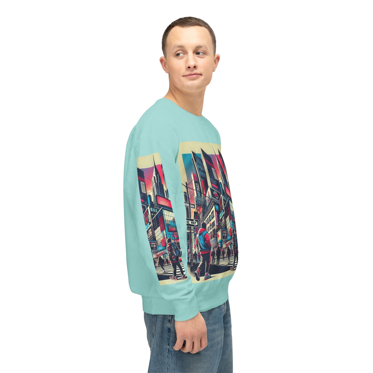 Unisex Lightweight Crewneck Sweatshirt