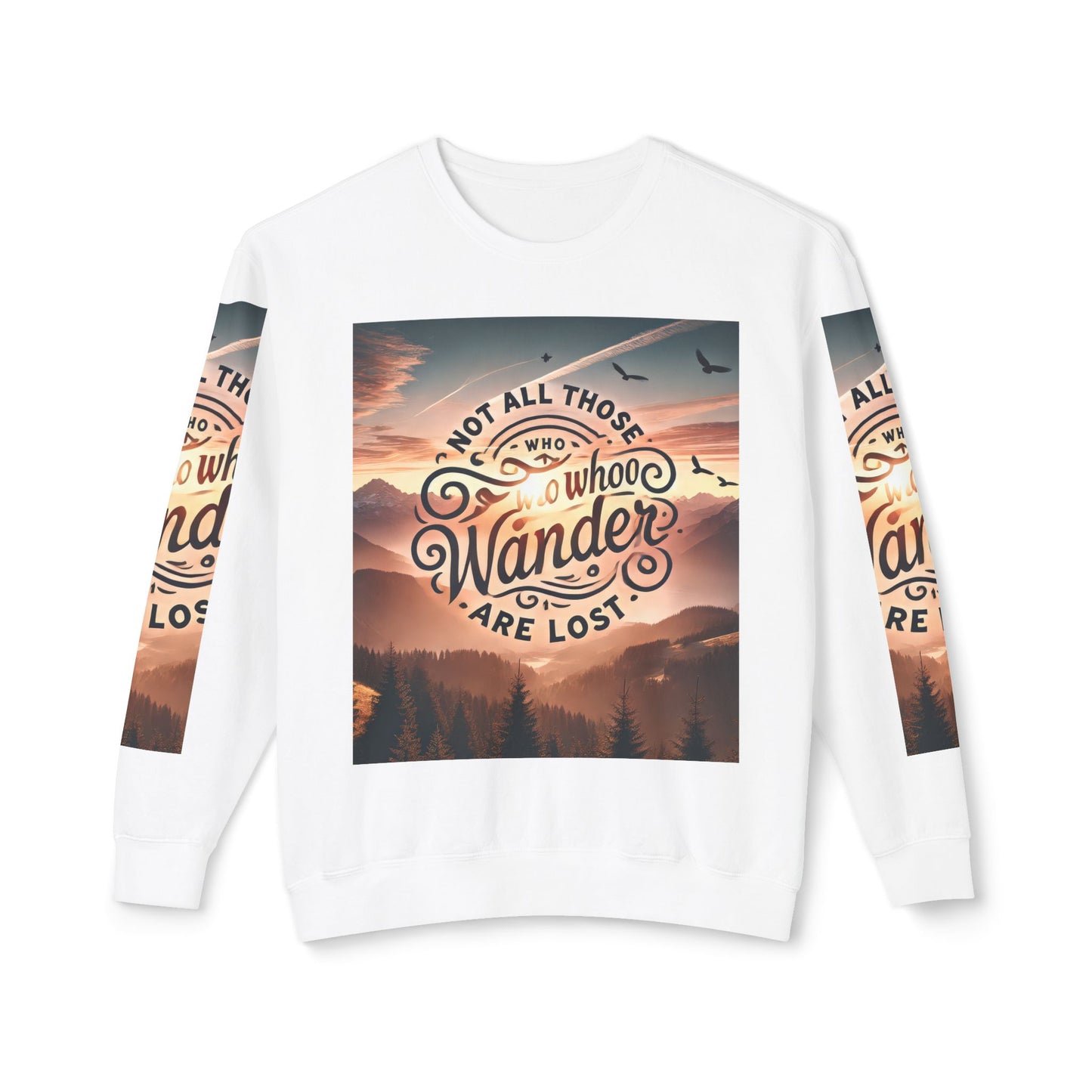 Unisex Lightweight Crewneck Sweatshirt