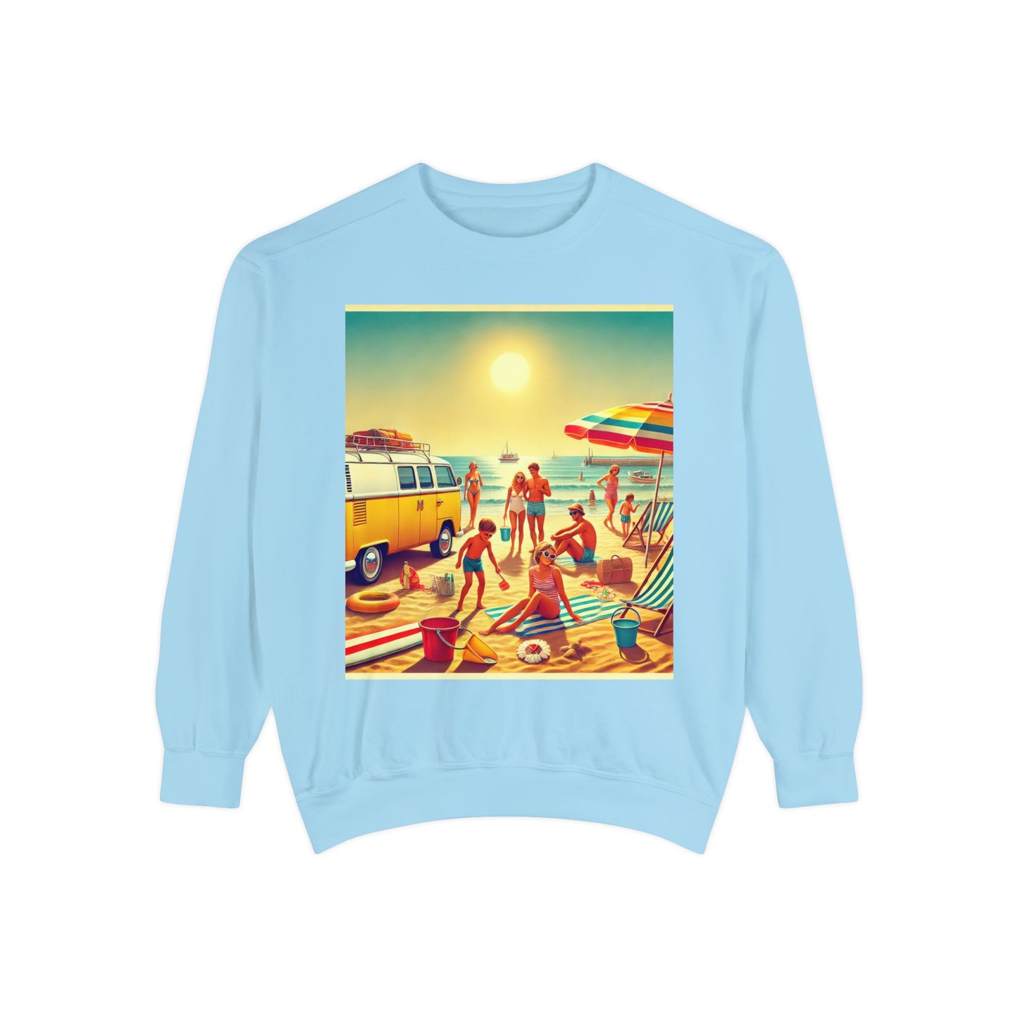 Unisex Garment-Dyed Sweatshirt