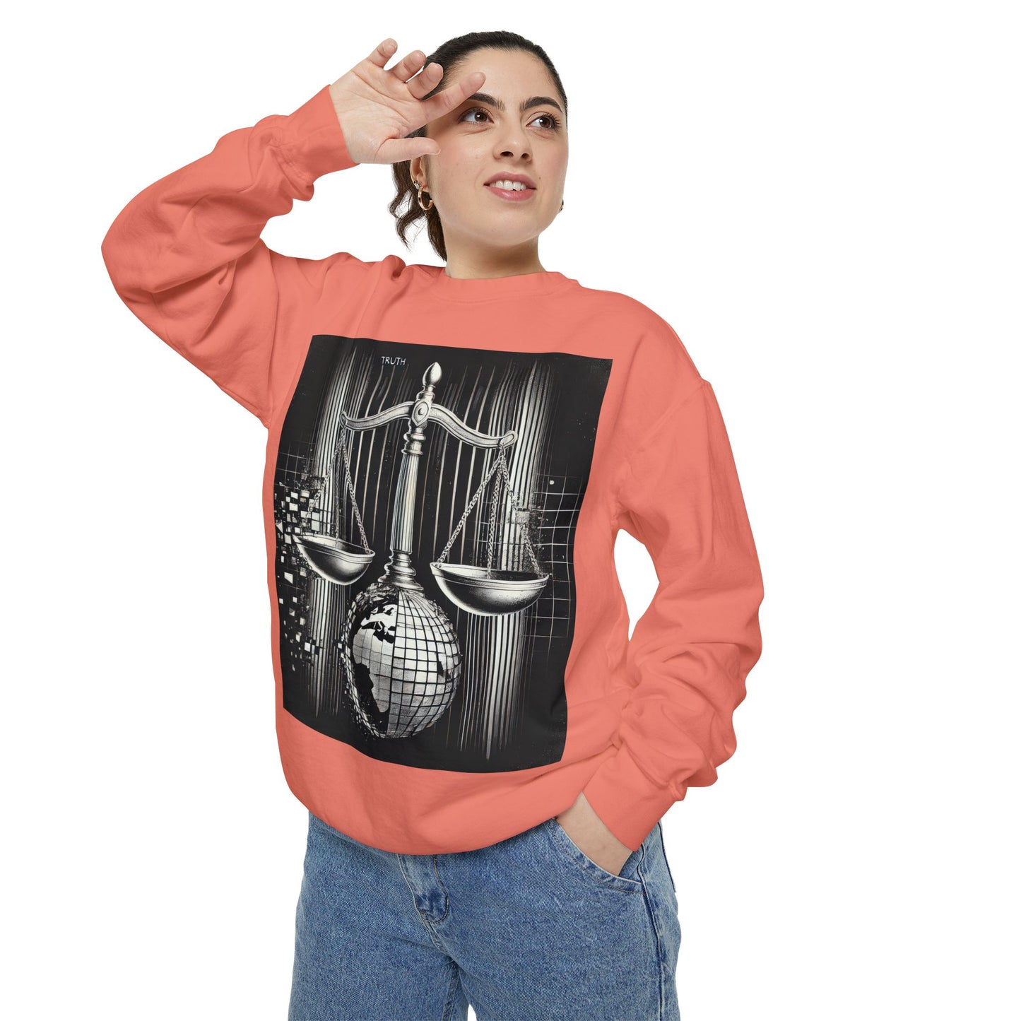 Unisex Garment-Dyed Sweatshirt