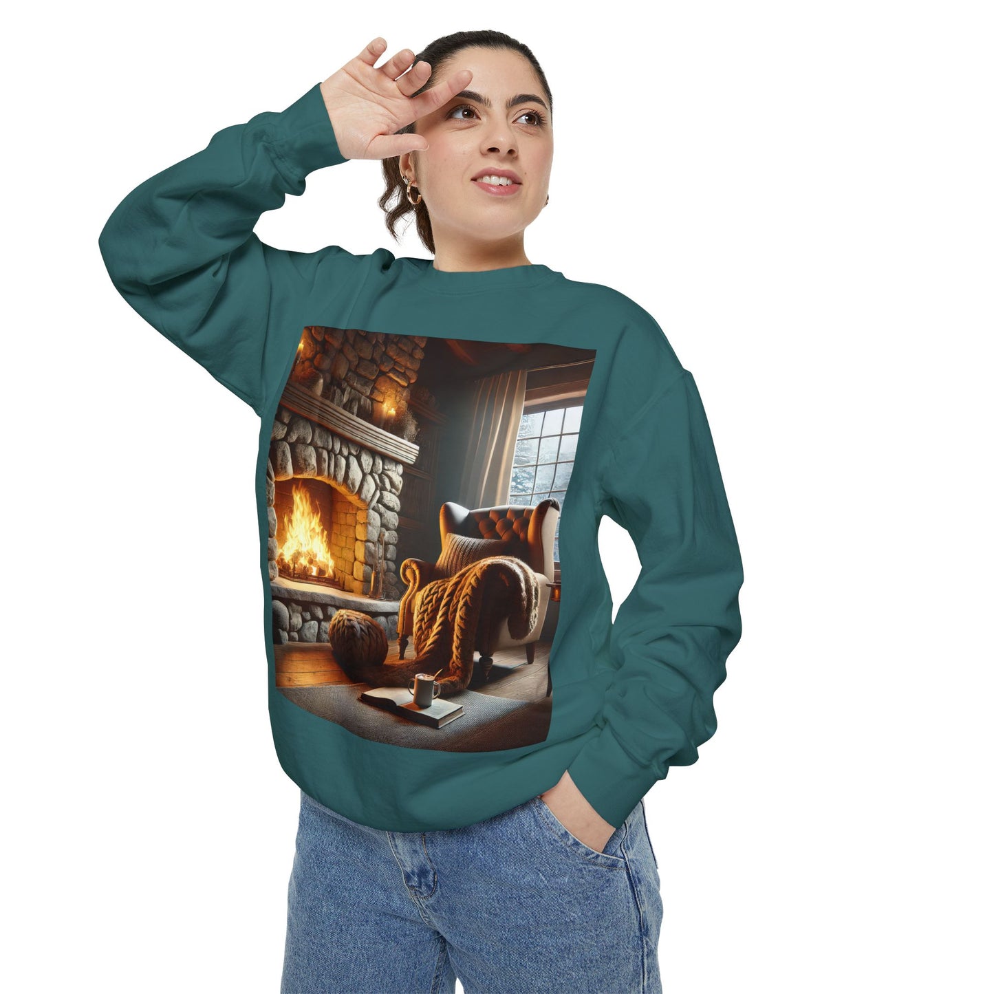 Unisex Garment-Dyed Sweatshirt