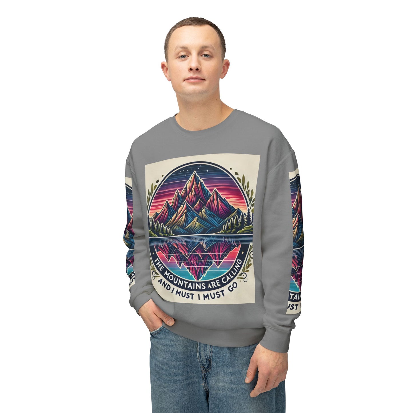 Unisex Lightweight Crewneck Sweatshirt