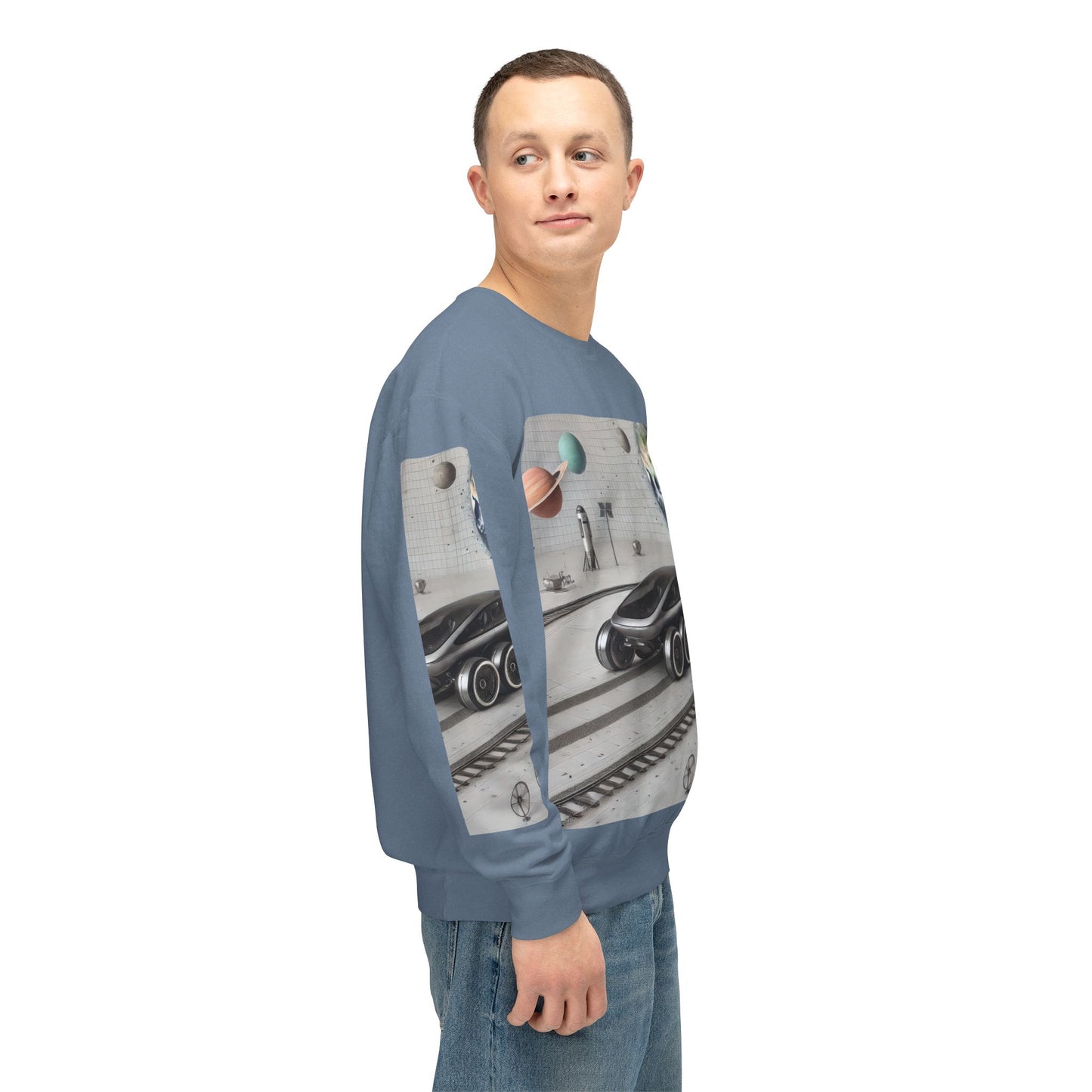 Unisex Lightweight Crewneck Sweatshirt