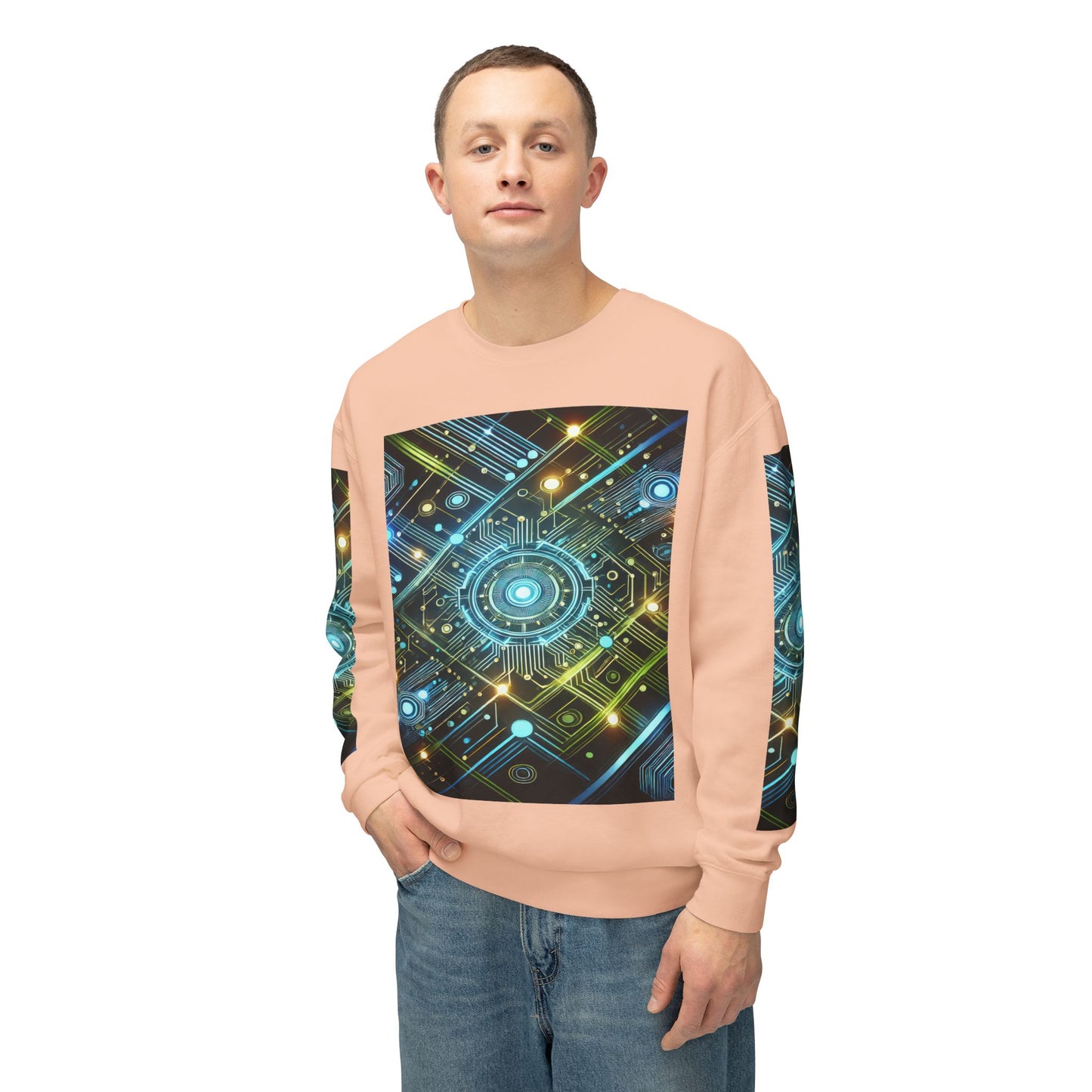 Unisex Lightweight Crewneck Sweatshirt