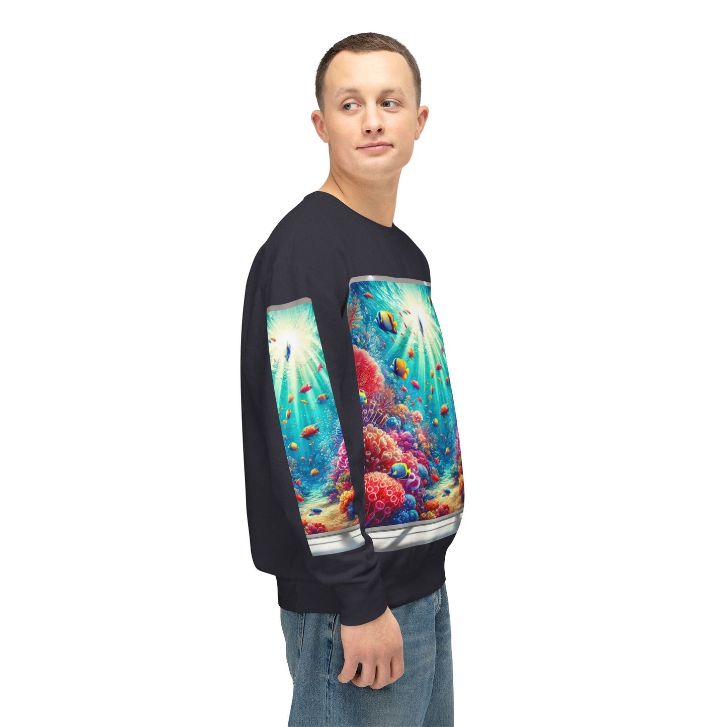 Unisex Lightweight Crewneck Sweatshirt