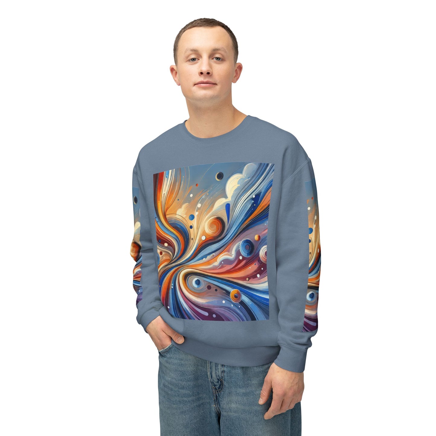 Unisex Lightweight Crewneck Sweatshirt