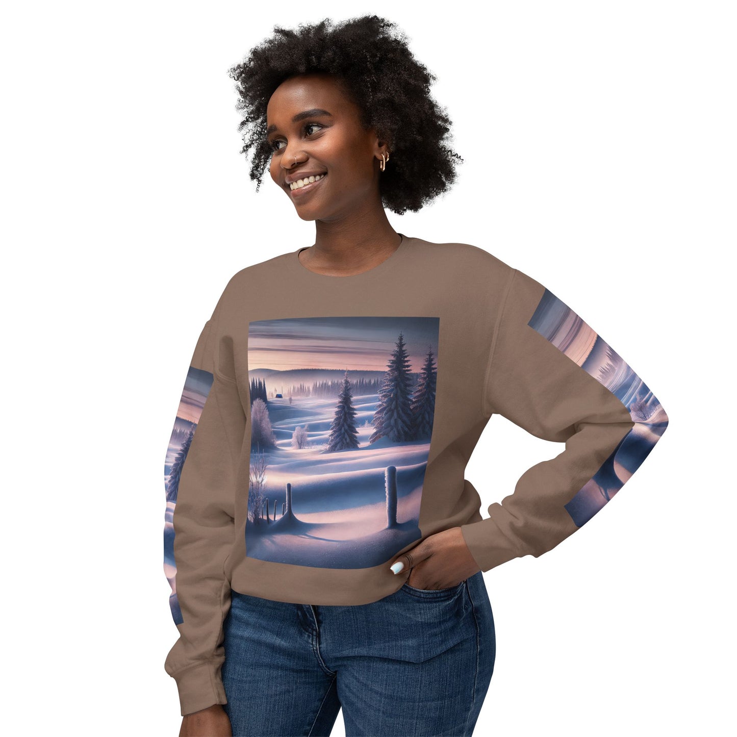 Unisex Lightweight Crewneck Sweatshirt