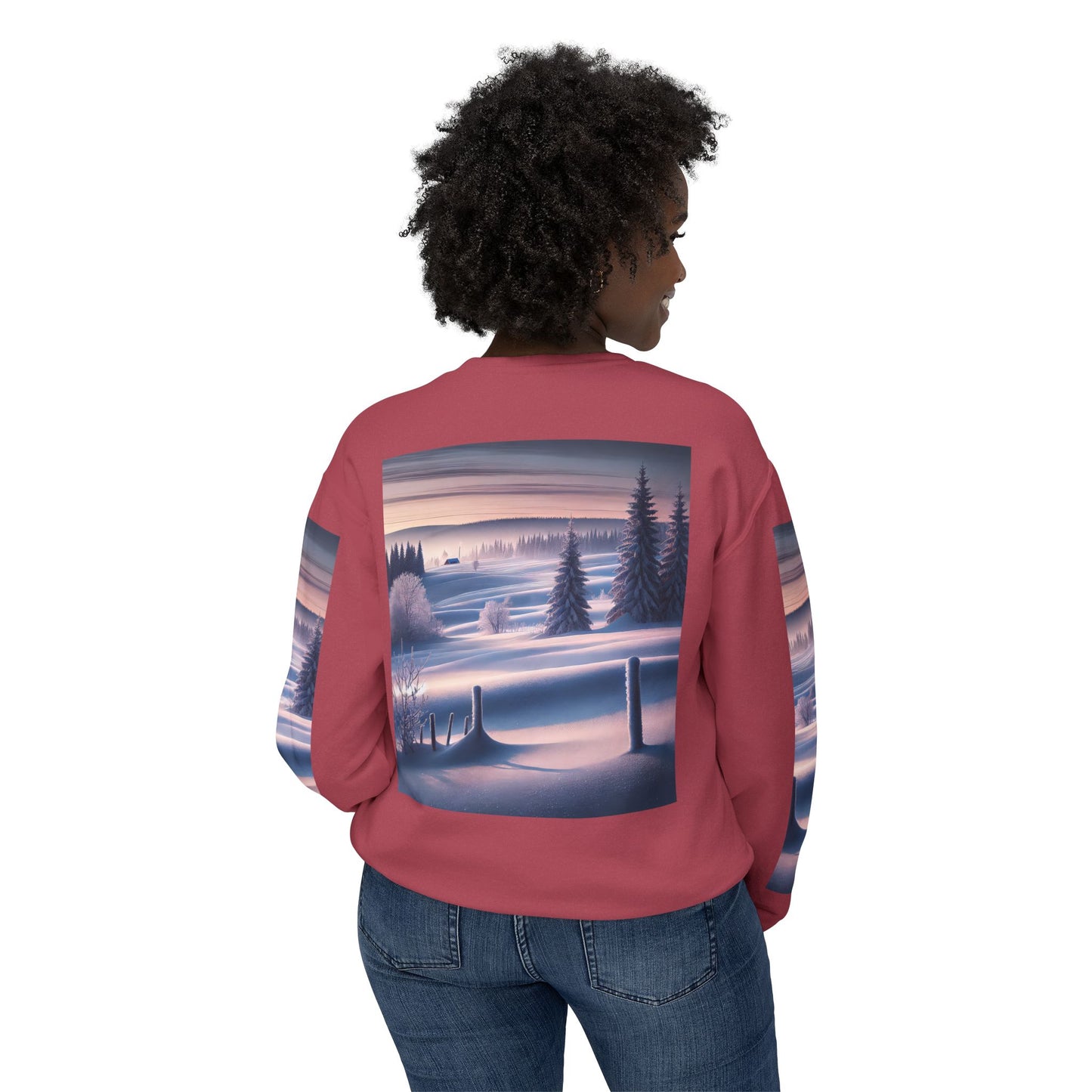 Unisex Lightweight Crewneck Sweatshirt