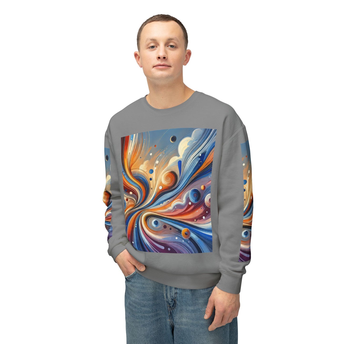 Unisex Lightweight Crewneck Sweatshirt