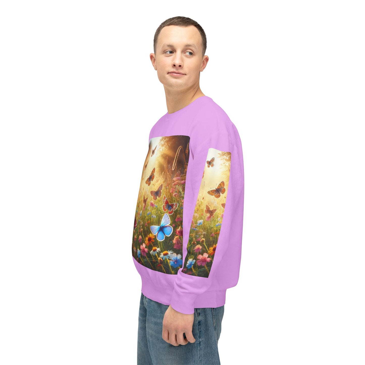 Unisex Lightweight Crewneck Sweatshirt